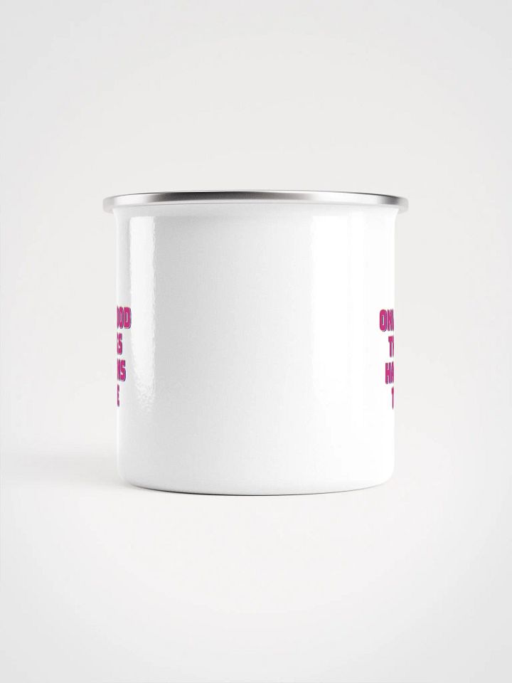 Positive Vibes Enamel Mug product image (2)