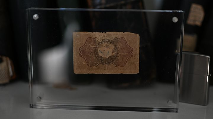 القرش السوري الورقي اليتيم 1920 product image (2)