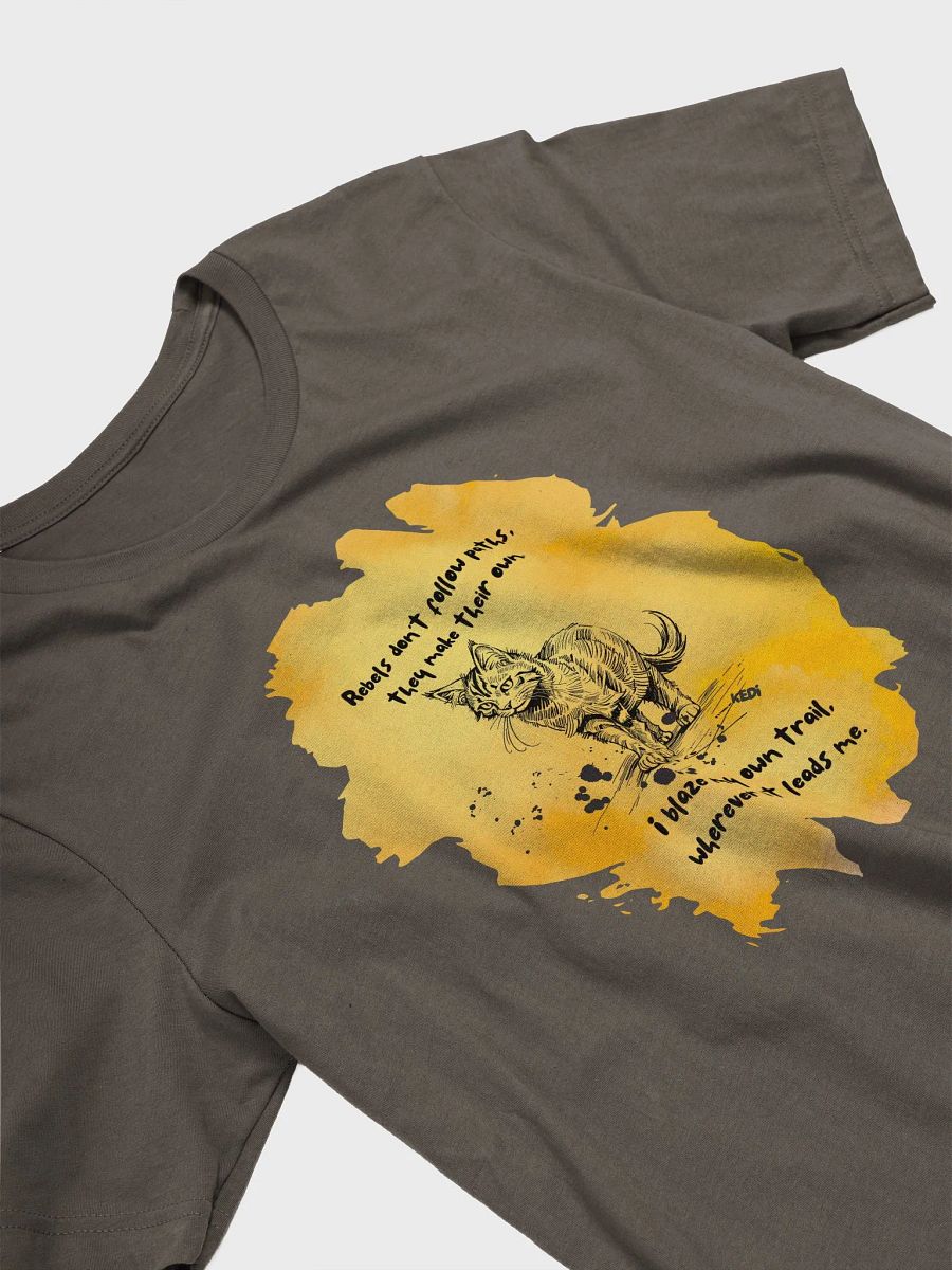 Rebel Cat Unisex T-Shirt product image (25)