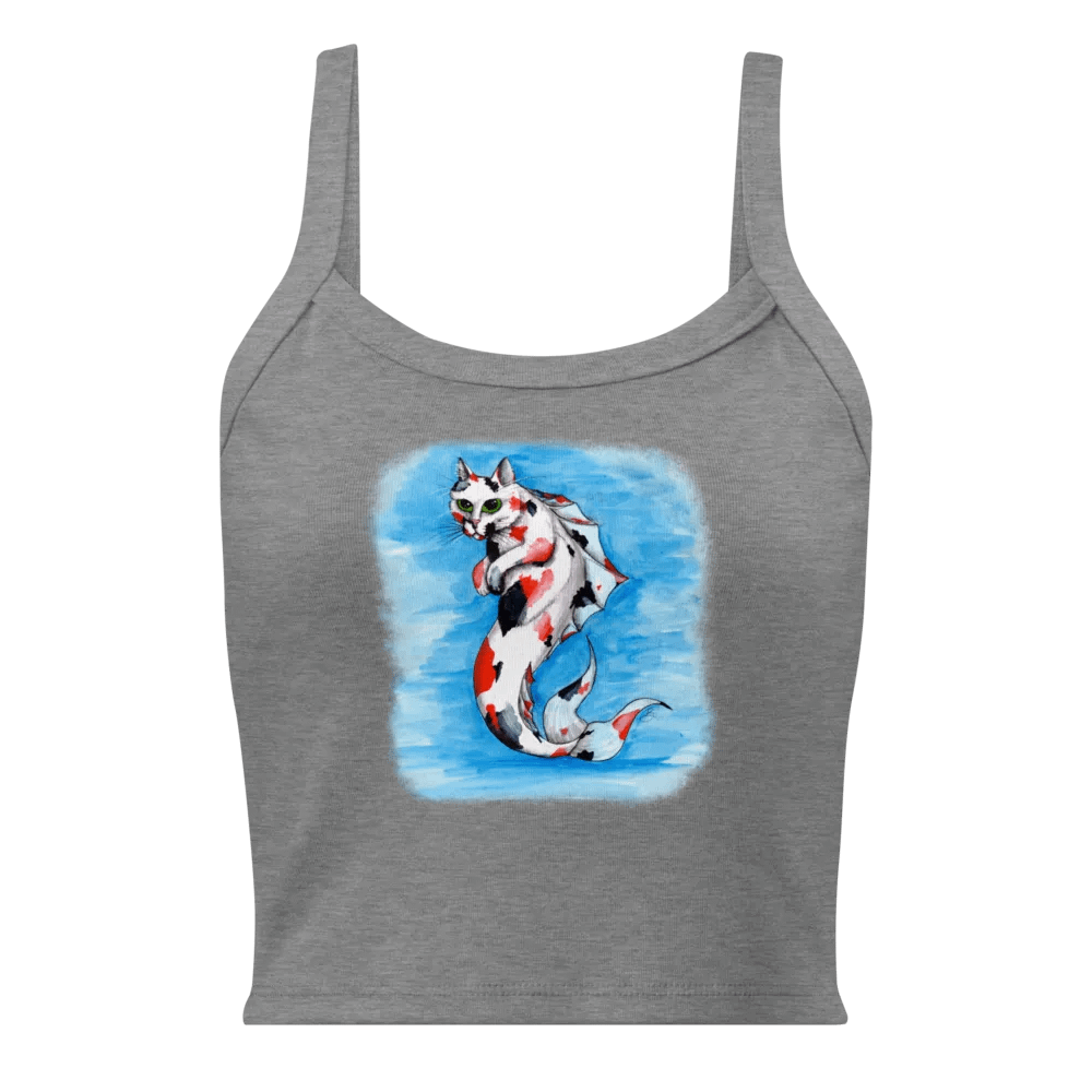 Mermeow Calico Crop Tank product image (1)