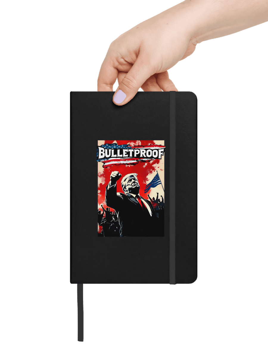 Hardcover Notebook: Trump, Bulletproof product image (5)