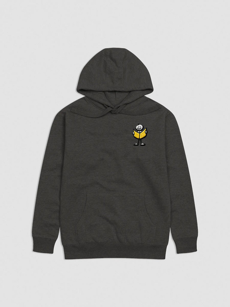 Joyful Reader Unisex Hoodie - Dur & Moll - Embroidered product image (1)