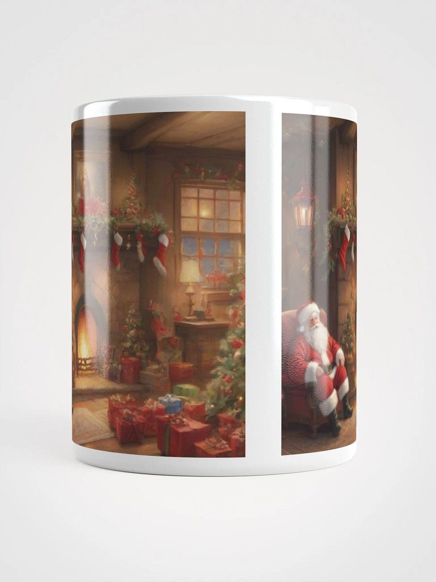 545-Christmas Mugs, Santa Claus Decorations-Mugz WGM78, White Glossy Mug-Ceramic-Christmas-Santa's Cozy Interlude product image (6)