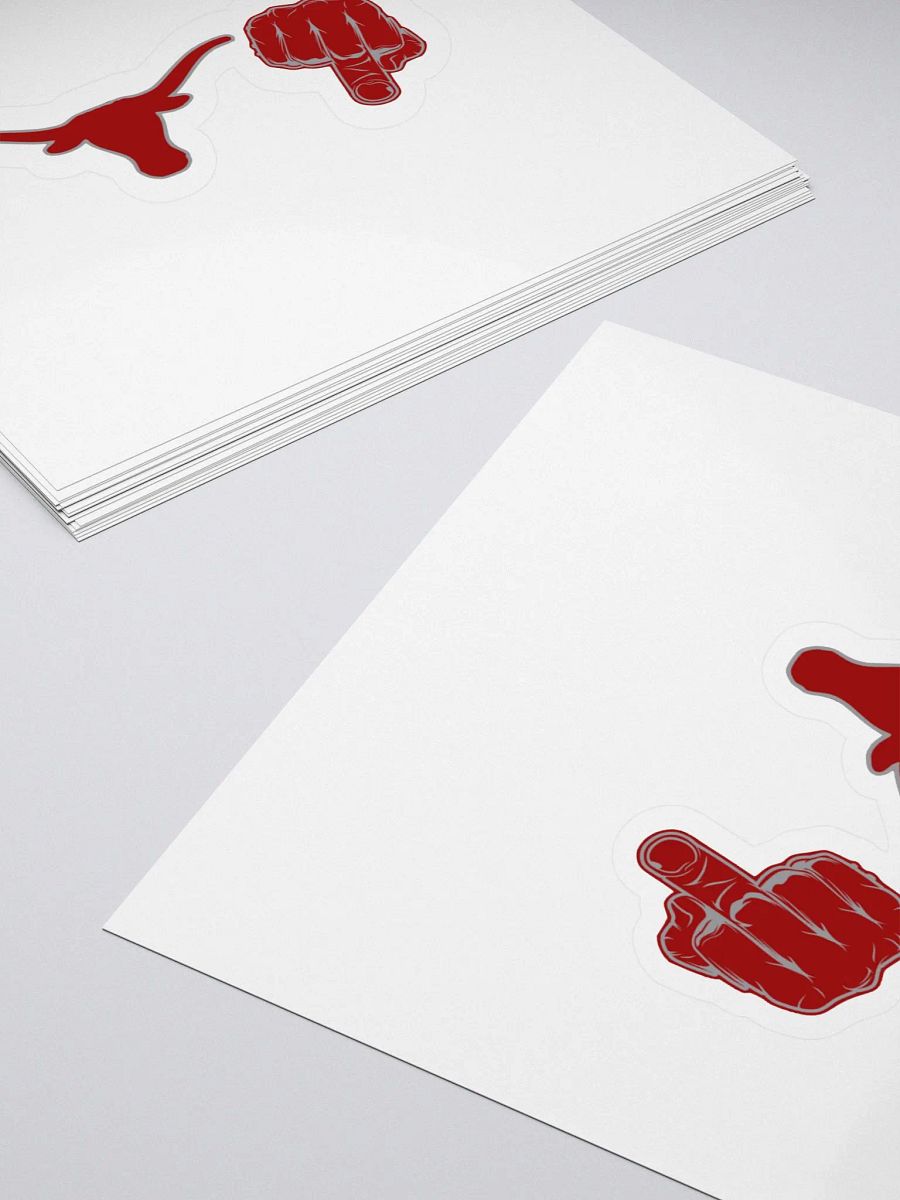 HOF 'F^$# Texas' Kiss Cut Stickers product image (4)