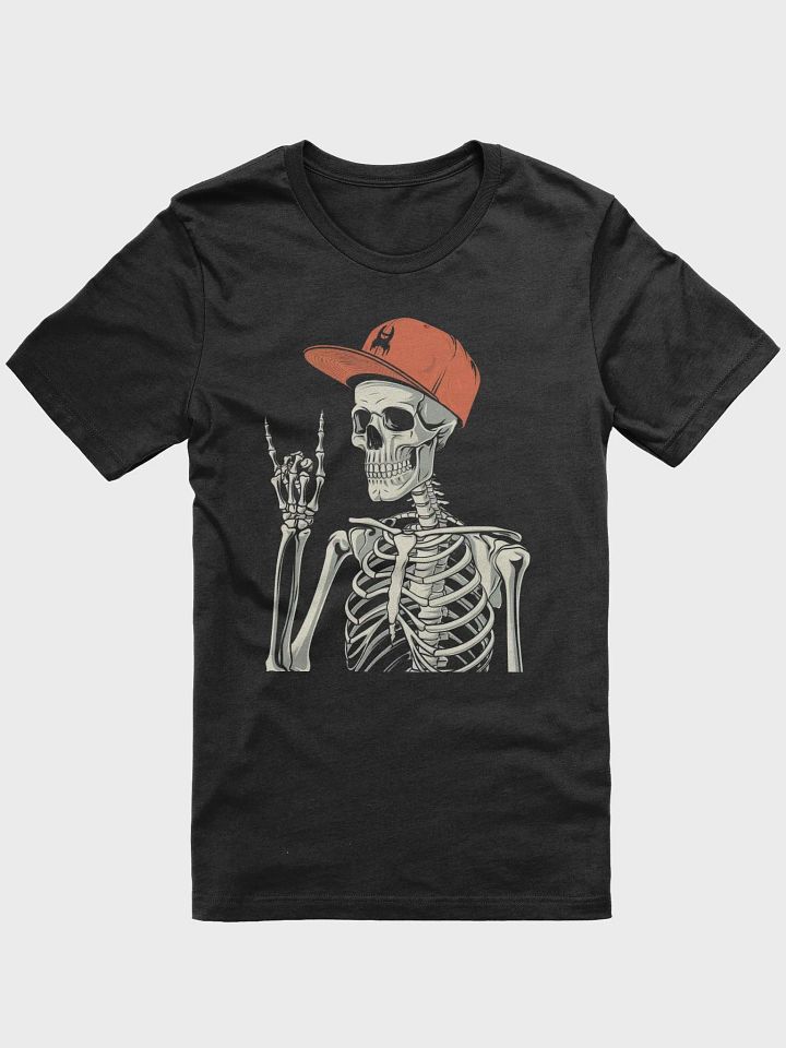 Skeleton Rock On Gesture T-Shirt product image (7)