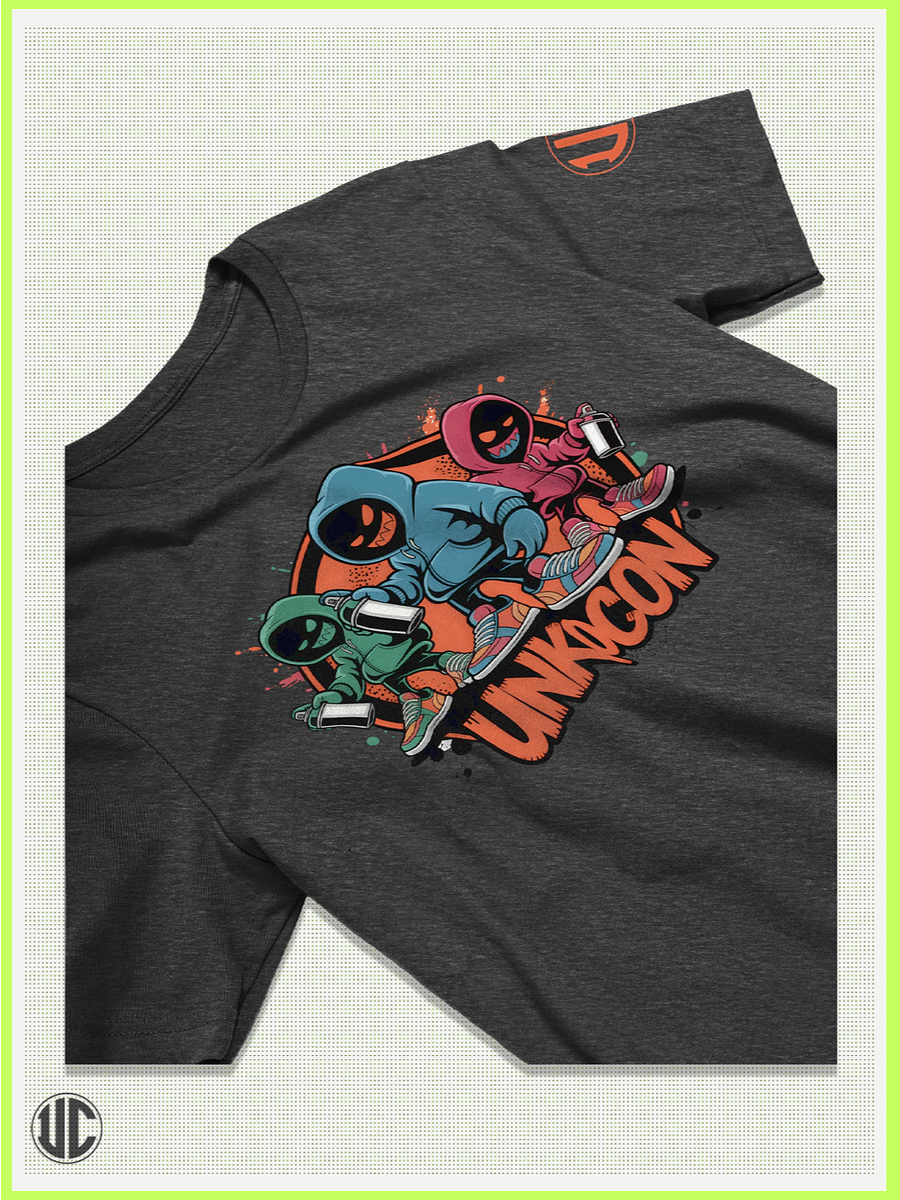 UnkoCon Graff Enthusiast – Spray Can Crew Graphic Tee product image (2)