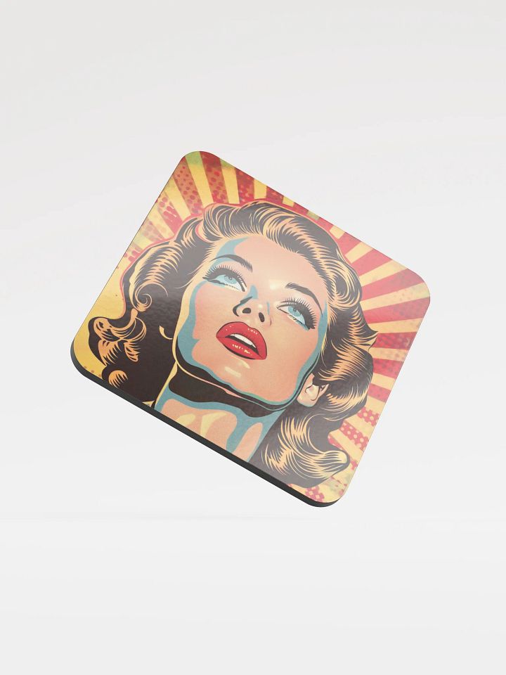 Pop Art Retro Chic Coaster product image (2)