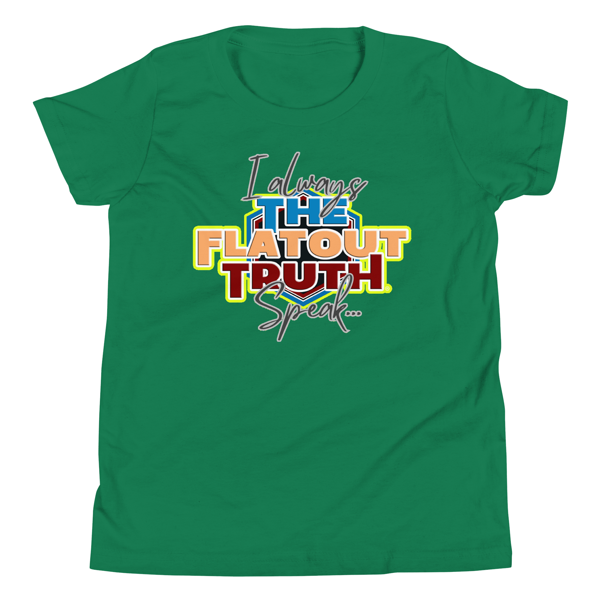 "I Always Speak" TFOT Sandy Hex Youth Tee product image (2)