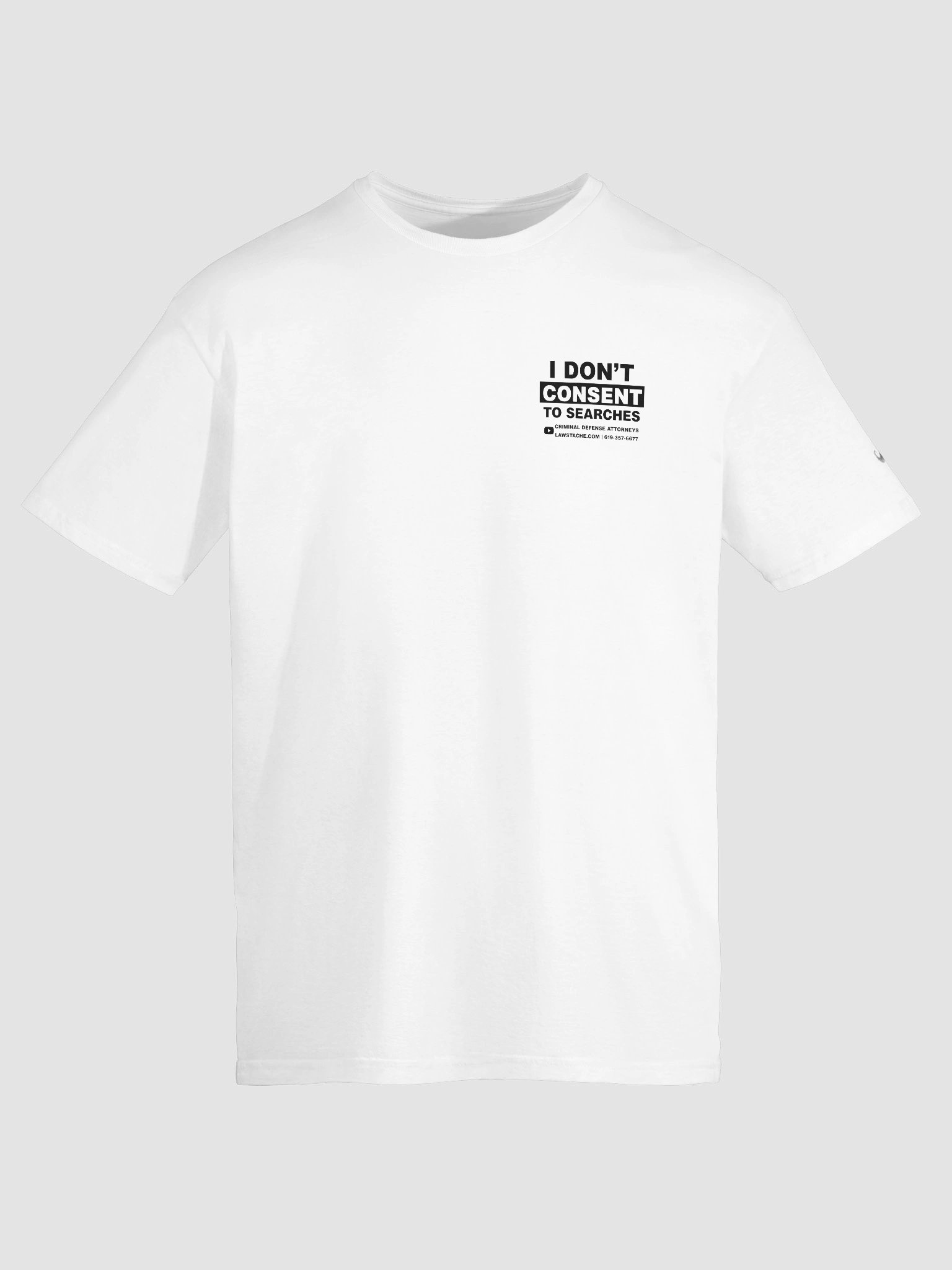 I Don't Consent to Searches - Tee - BLK PRINT product image (51)