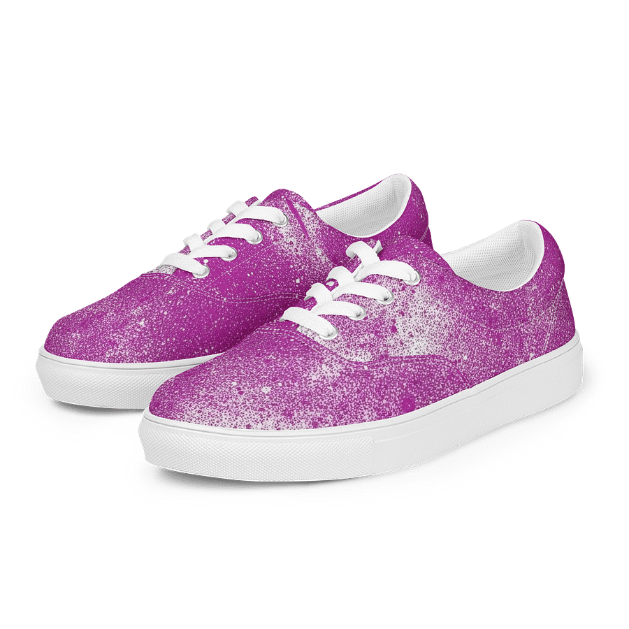 Purple Haze Lace-Up Canvas Shoes product image (5)