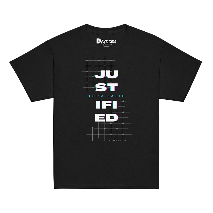 Justified by Faith Youth T-shirt product image (5)