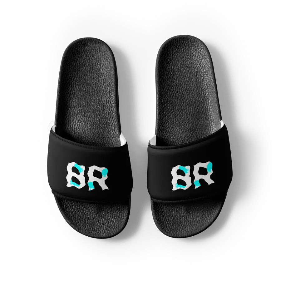 "BR WAVY" SLIDES (BLK) product image (4)