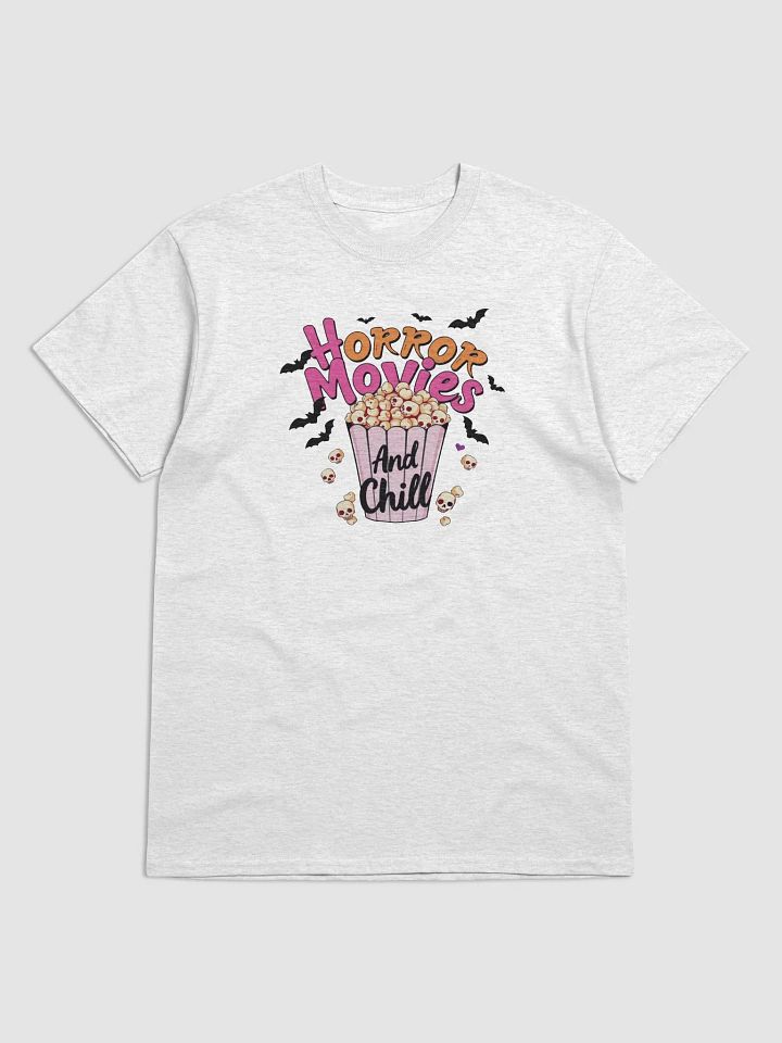 Horror Movies And Chill Popcorn T-Shirt product image (6)