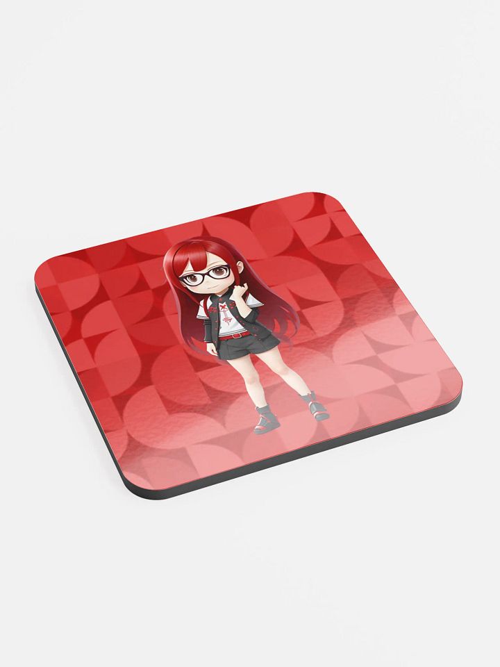 (RED CHIBI) K Coaster product image (2)