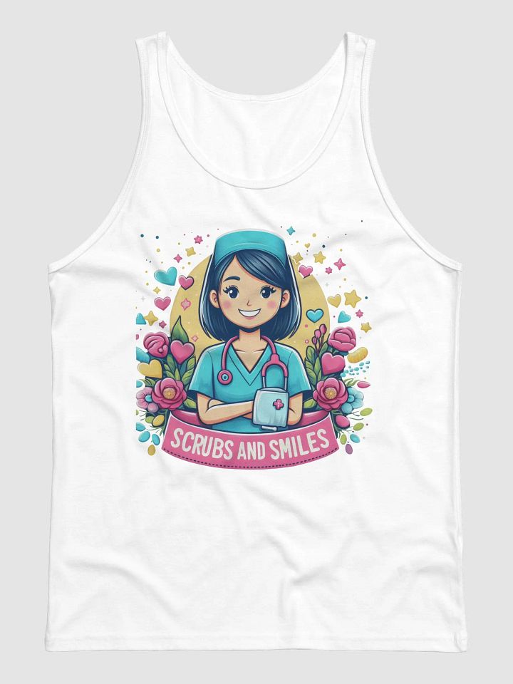 Smiling Nurse Scrubs Tank product image (9)