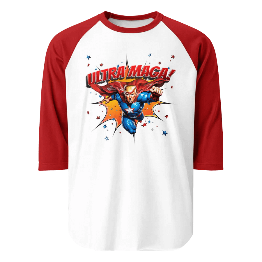Ultra MAGA! - Unisex Jersey Raglan Tee product image (1)
