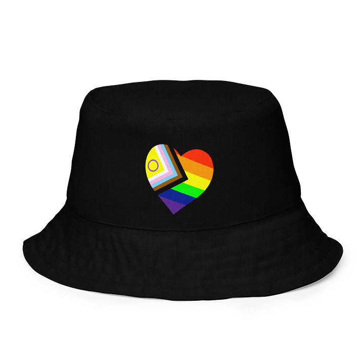 Pride Heart Bucket Hat product image (1)