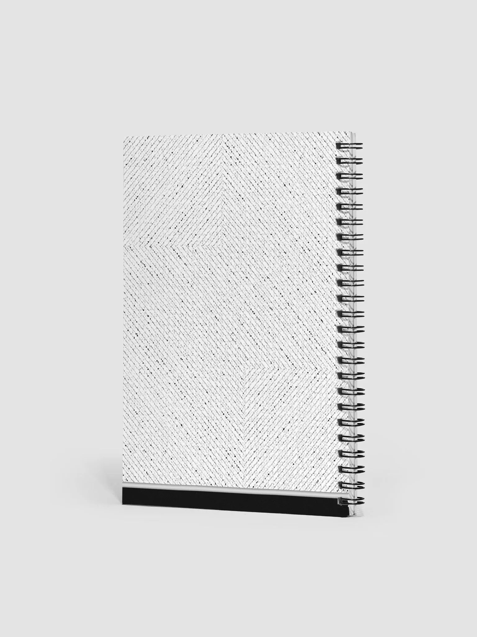 Denim Type Beat Spiral Notebook product image (3)