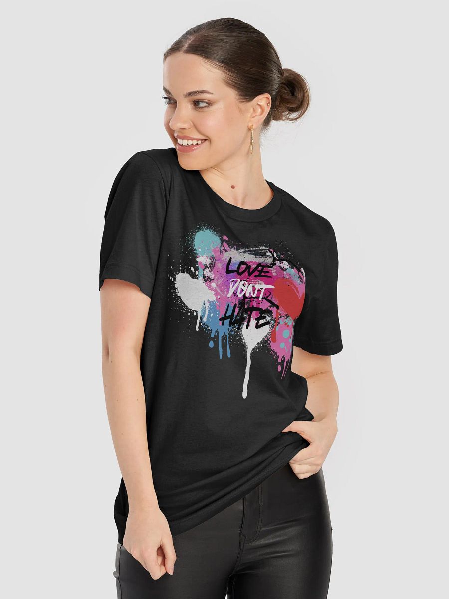 Love Don't Hate Graffiti Tee product image (8)