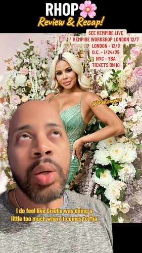 Mia comes for Gizelle’s daughters?!

SEE ME LIVE! TICKETS IN BIO. 

 #rhop #gizellebryant #kempire #kempiredaily #kempireafte...