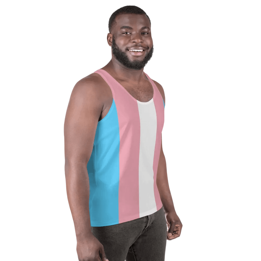 Trans Pride Flag - All-Over Print Tank product image (7)