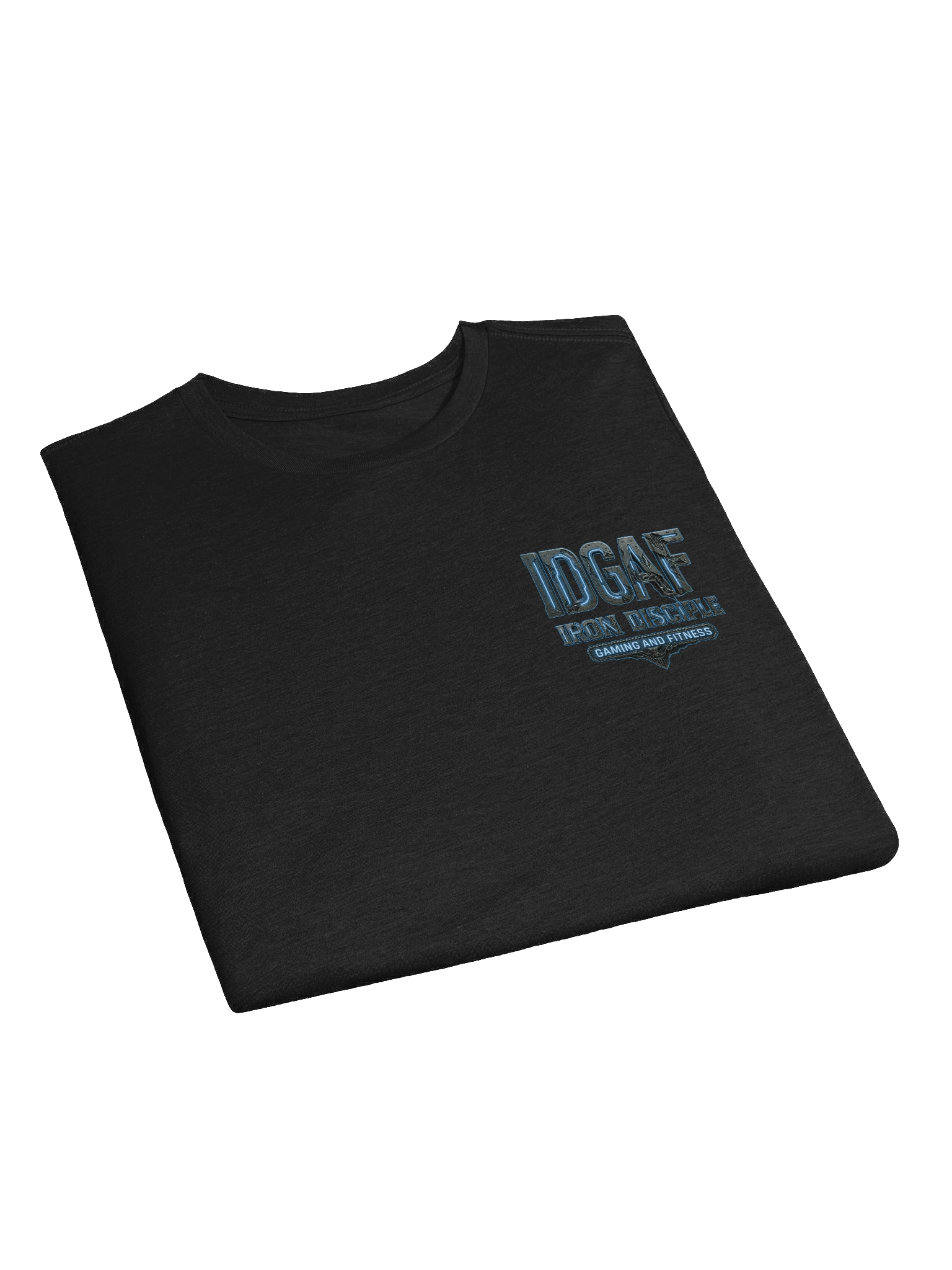 Super Soft Black "IDGAF" T-shirt product image (3)