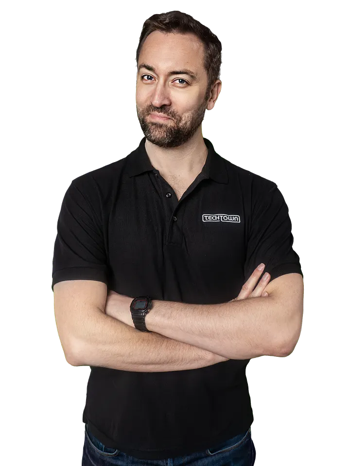 Men's TechTown Polo - Manager Black product image (1)