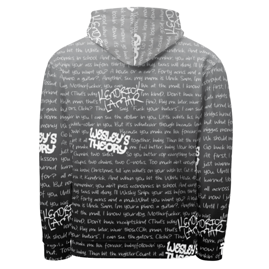 Wesley's Theory - Kendrick Lamar- GREY/BLACK - Unisex Hoodie product image (7)