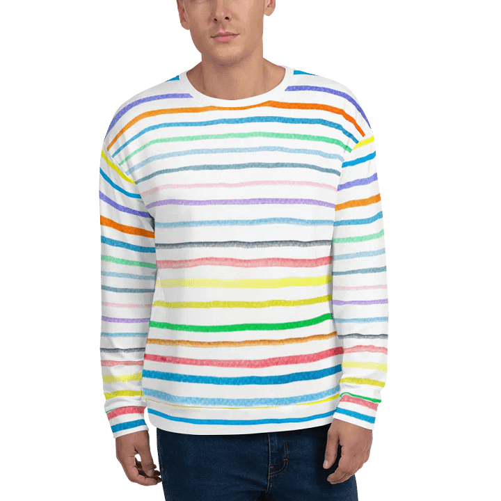 Vibrant Lines Unisex Sweatshirt product image (1)