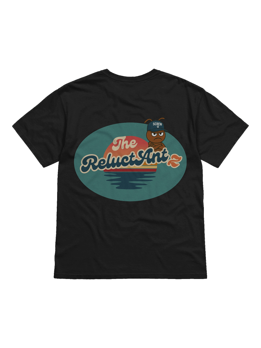 Screw U T-Shirt by The ReluctAntz – Black product image (2)