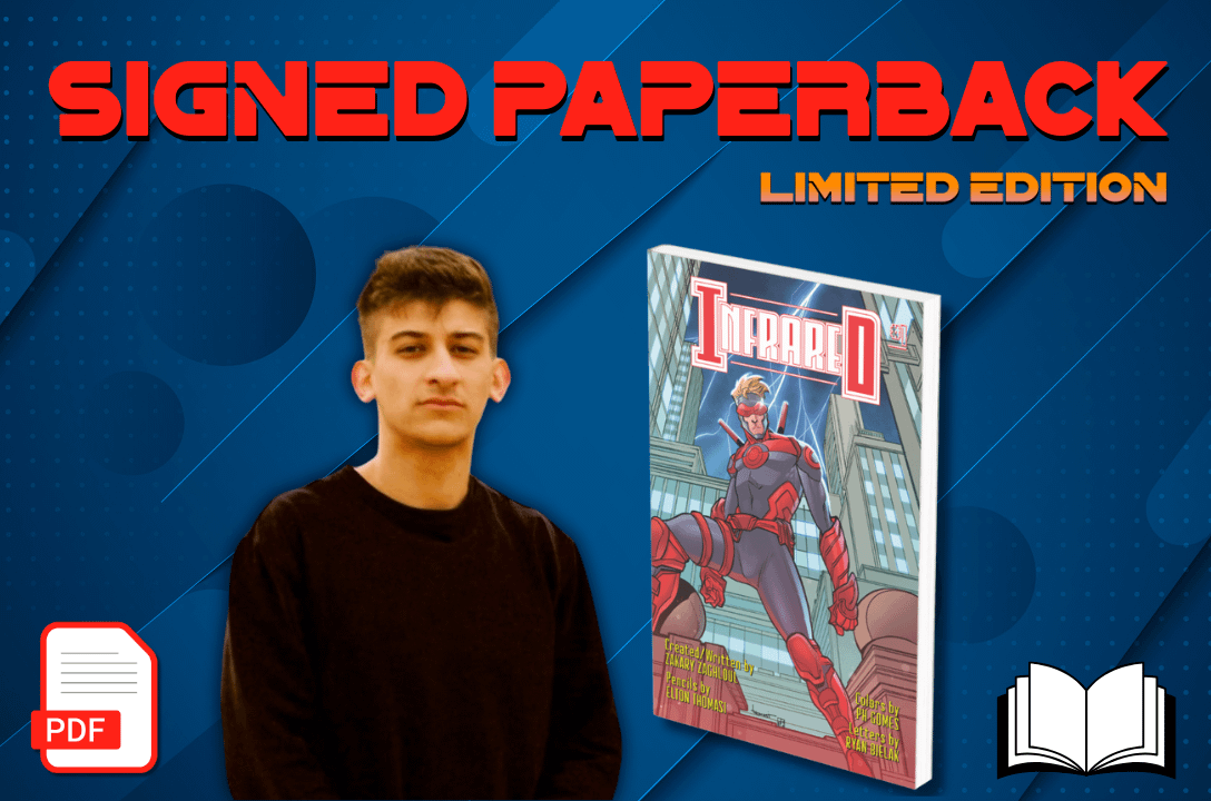 INFRARED #1 (Signed Physical Paperback) product image (1)