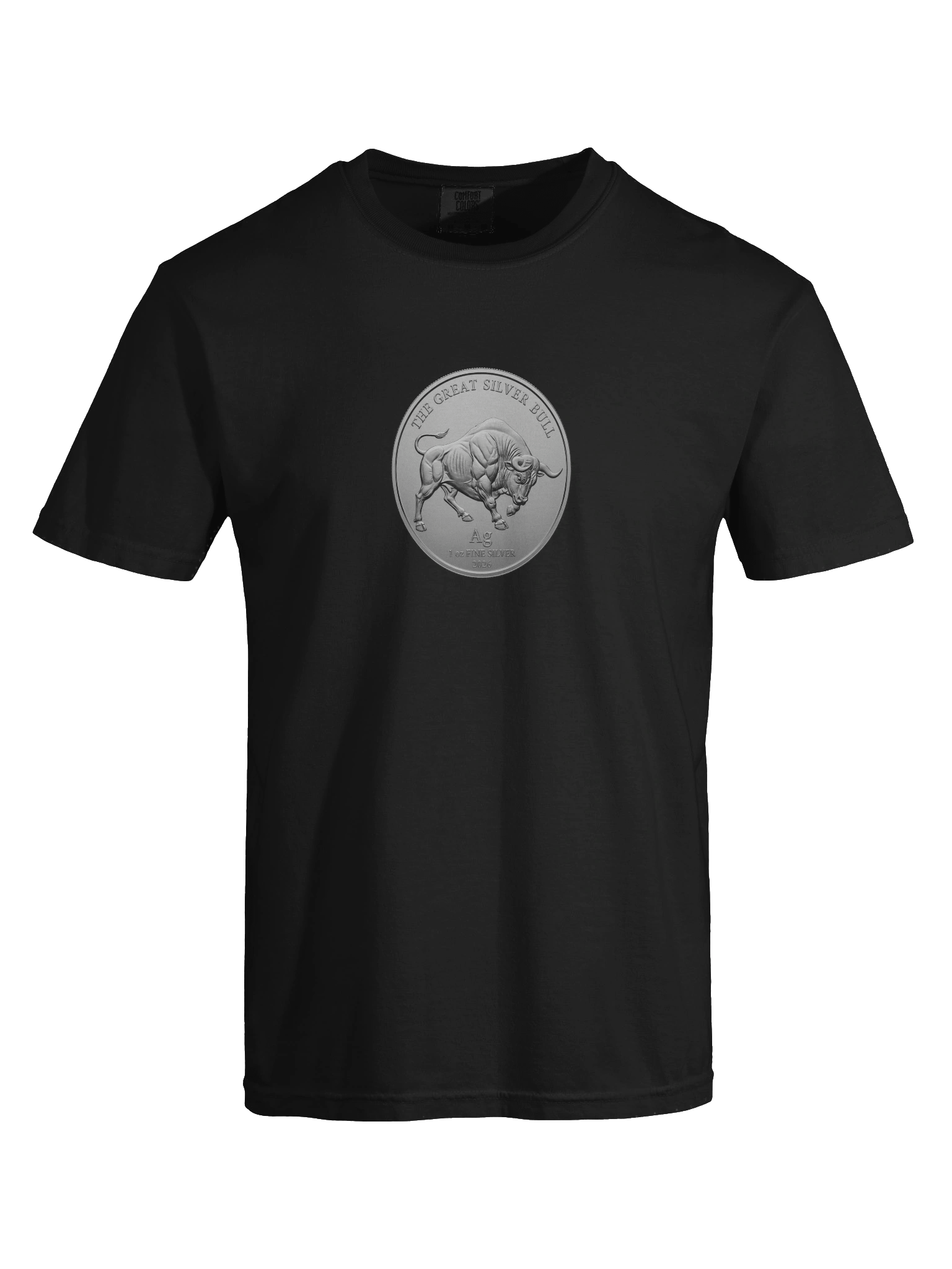 The Great Silver Bull Coin T-Shirt product image (7)