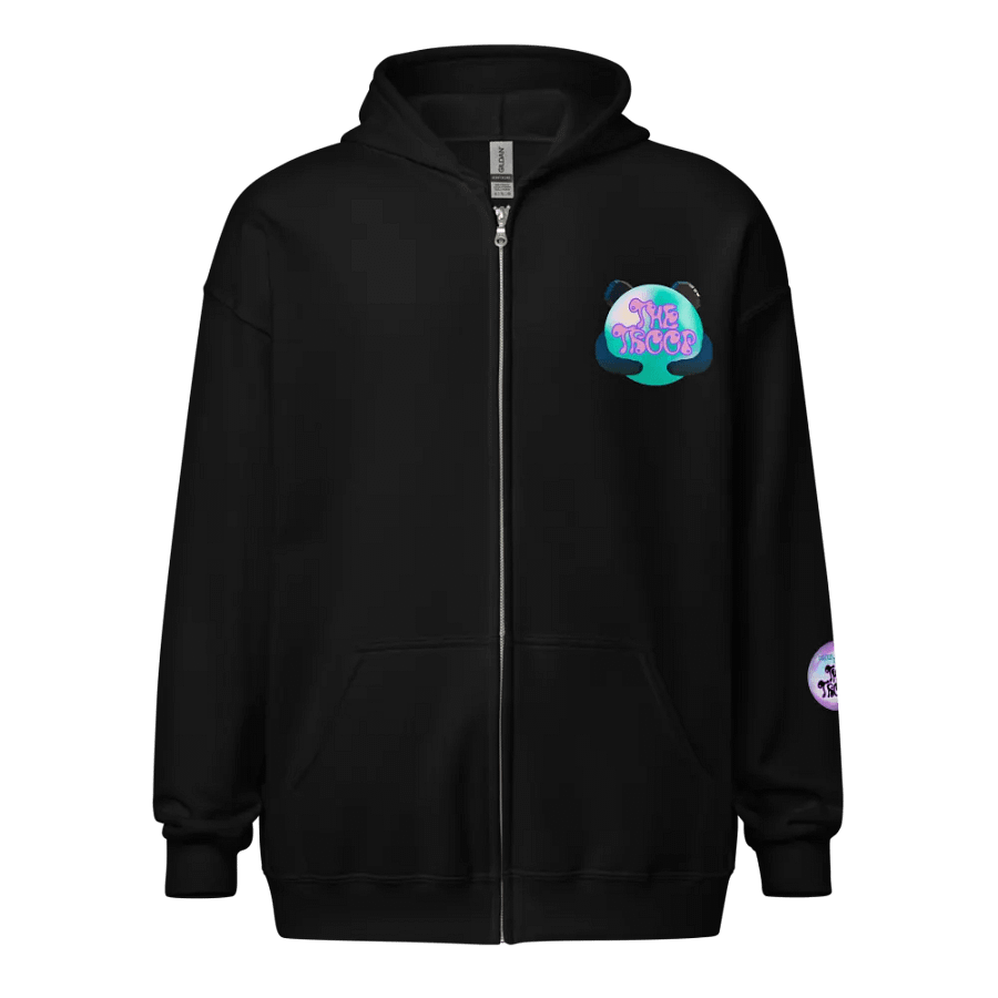 Panda/Proud Member Zip Hoodie product image (1)