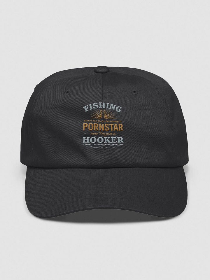 Funny Fishing Dad Hat – Vintage Hooker Humor product image (1)