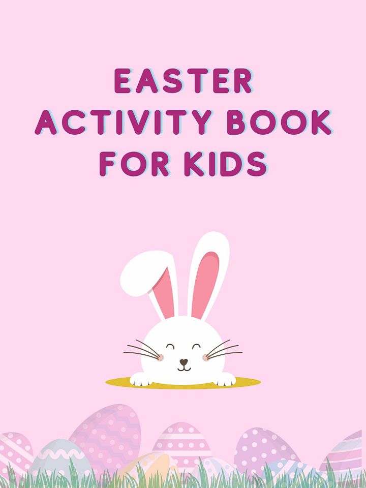 Printable Easter Activity Book for Kids | Homeschool Supplies product image (1)