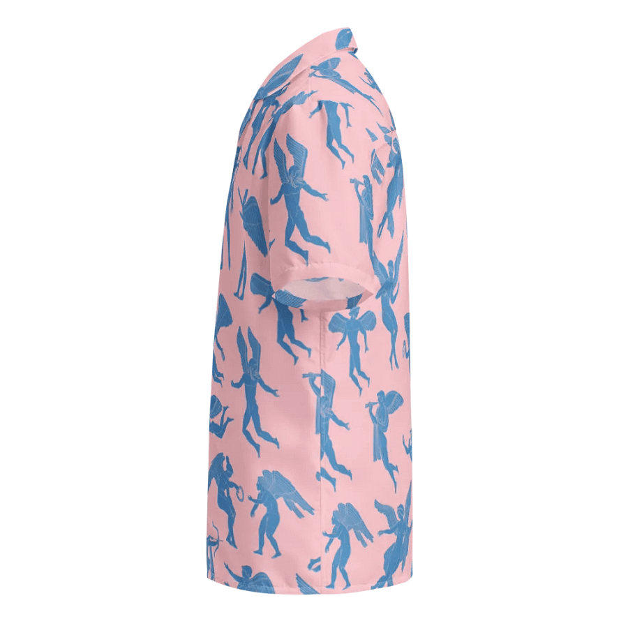 Erotes - unisex loose shirt in rose and blue product image (3)