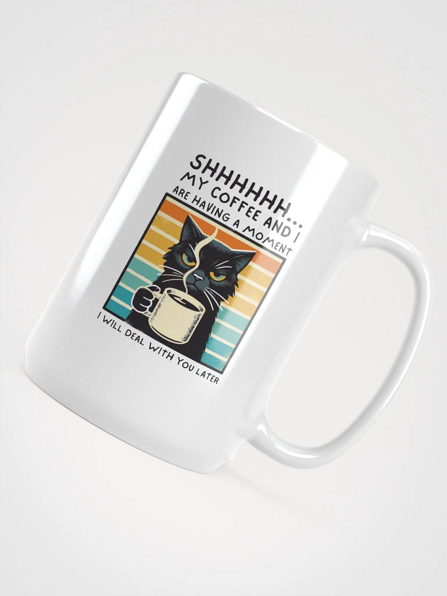 Serious Cat Coffee Moment Mug product image (4)