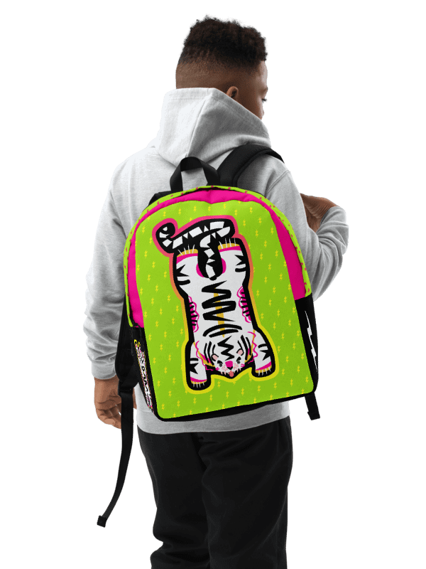 Lime Lightning Backpack - Electric Tiger Club product image (7)