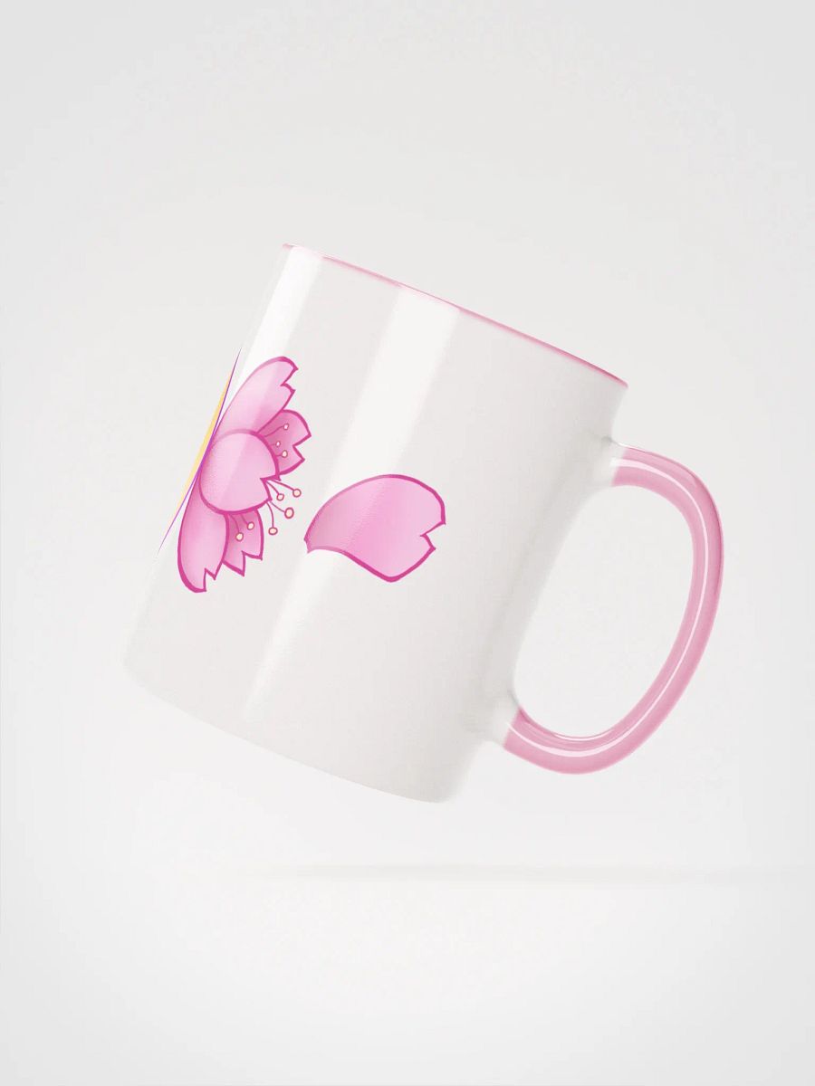 NEW Moonie Blossom mug with pink or yellow inside and handle product image (5)