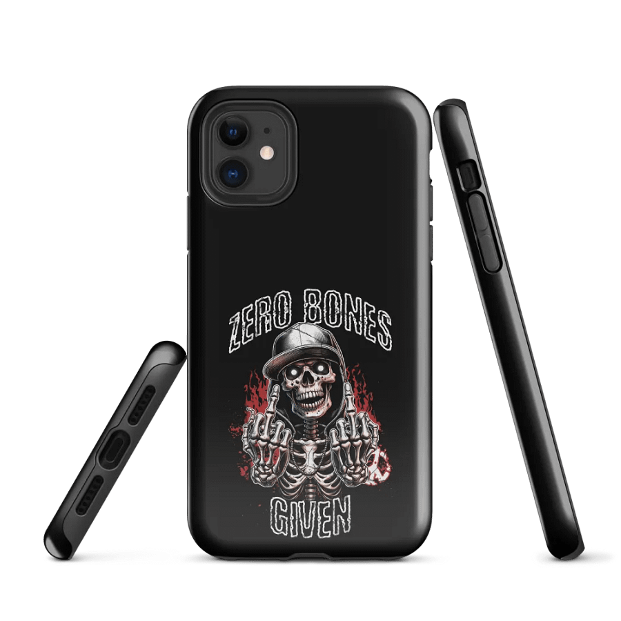 Zero Bones Given Tough iPhone® Case product image (1)