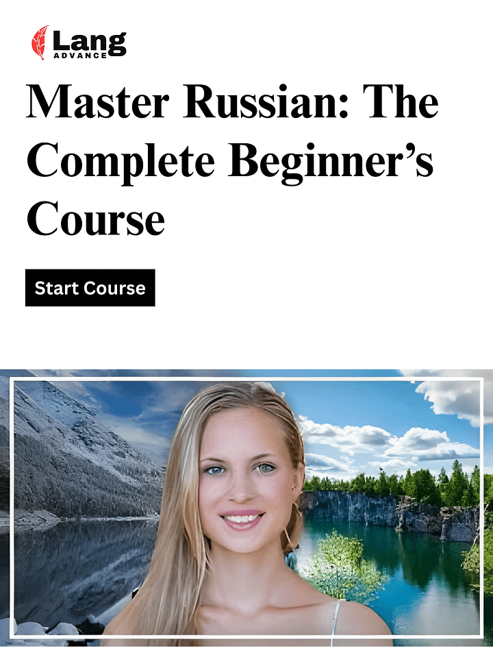 Complete Russian Course: Learn Russian for Beginners product image (1)