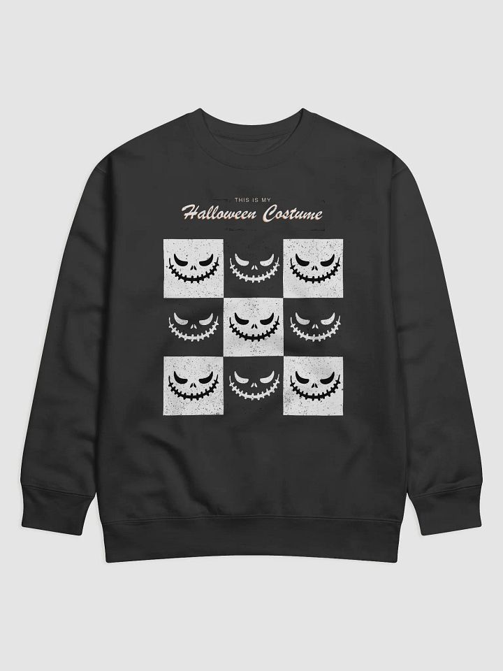 Grinning Faces Halloween Sweatshirt product image (1)