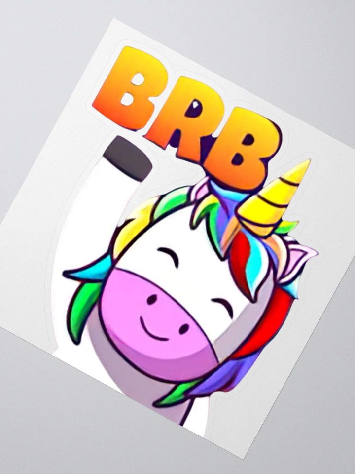 36. BRB Sticker product image (2)