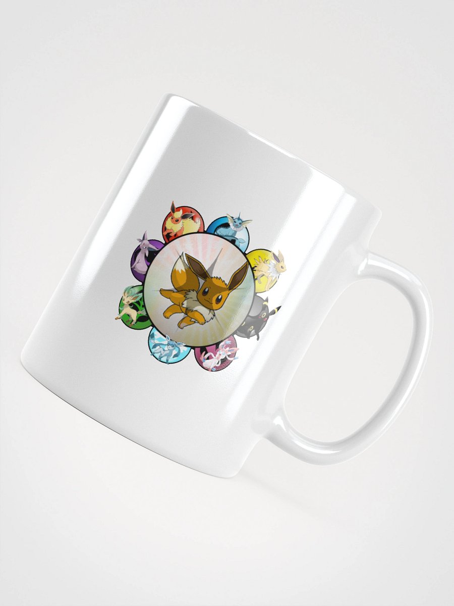 Eevee Evolution Circle Glossy Mug product image (11)