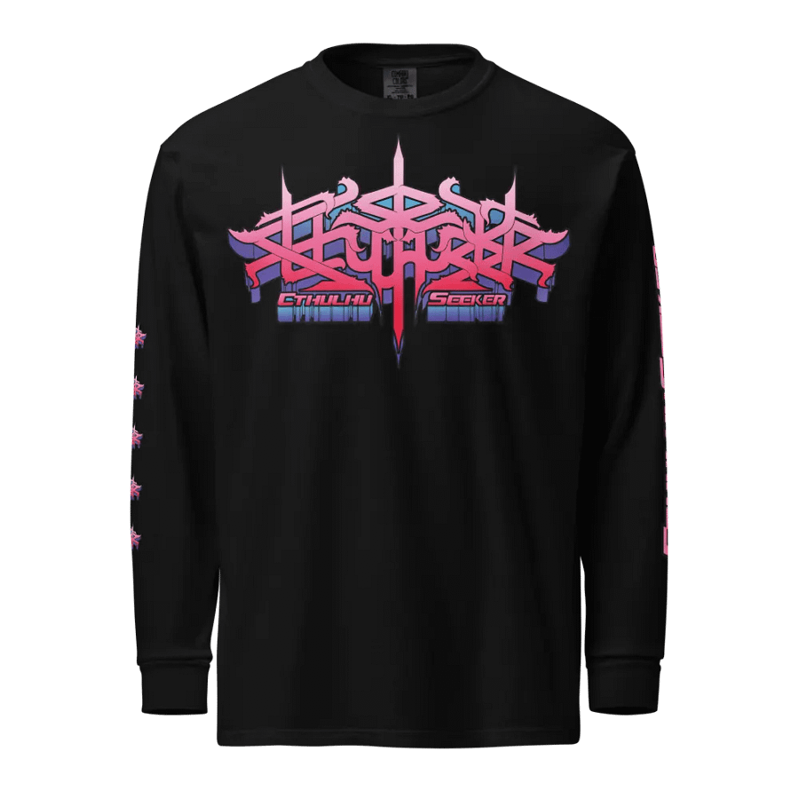 CthulhuSeeker Synthwave -Ver. 6- Longsleeve product image (1)