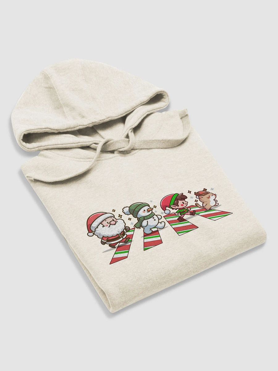 Santa gang crosswalk - PREMIUM hoodie product image (4)