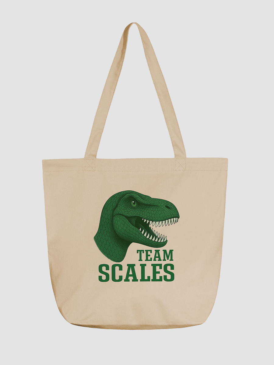Team Scales Team Feathers T-Rex Tote Bag product image (1)