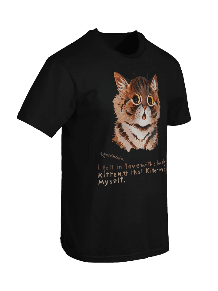 Louis Wain Cat Art T-Shirt - Relaxed Fit Heavyweight Unisex Cotton T-Shirt product image (6)