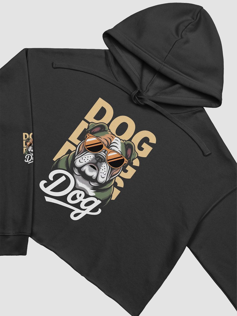 Bulldog Vibes Crop Hoodie product image (14)