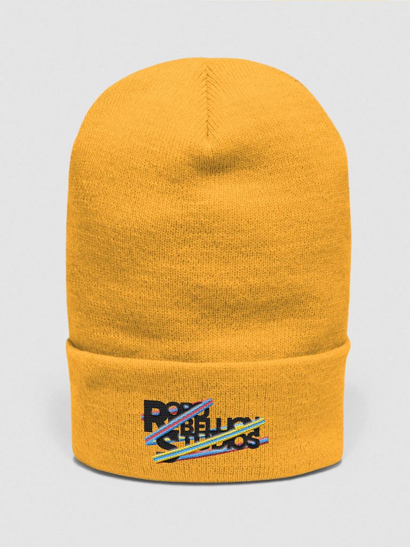 RoboBeanie with Black Logo